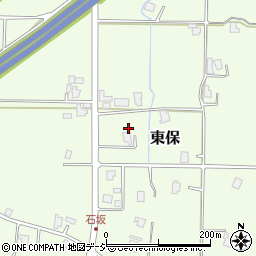 富山県砺波市東保177周辺の地図