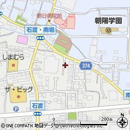 日鋳商事株式会社　長野営業所周辺の地図