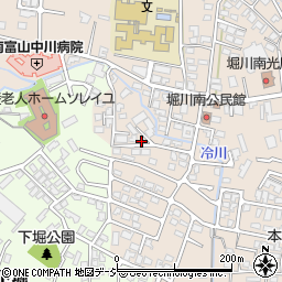 富山県富山市本郷町196-7周辺の地図