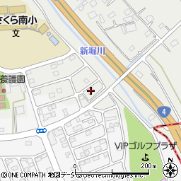 栃木県さくら市氏家1051周辺の地図