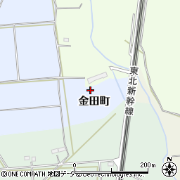 栃木県宇都宮市金田町704周辺の地図