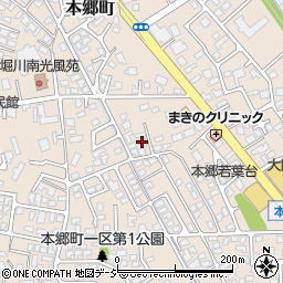 富山県富山市本郷町156-11周辺の地図