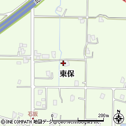 富山県砺波市東保135周辺の地図
