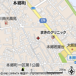 富山県富山市本郷町156-12周辺の地図