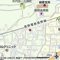 長野県長野市小島447周辺の地図