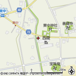 富山県砺波市東中327周辺の地図
