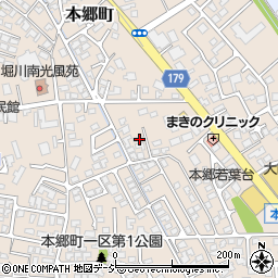 富山県富山市本郷町158-3周辺の地図