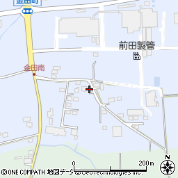 栃木県宇都宮市金田町464-5周辺の地図