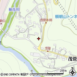 〒380-0874 長野県長野市茂菅の地図