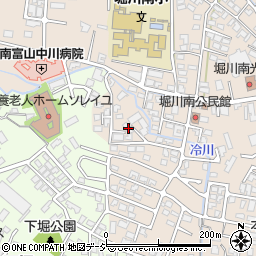 富山県富山市本郷町183-10周辺の地図
