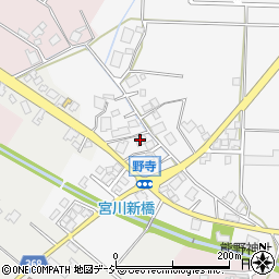 富山県小矢部市野寺188周辺の地図
