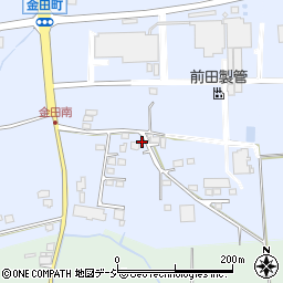 栃木県宇都宮市金田町464-1周辺の地図