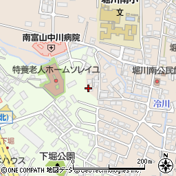 富山県富山市本郷町185-7周辺の地図
