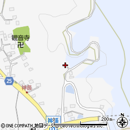 栃木県那須烏山市神長216周辺の地図
