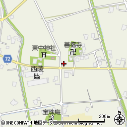 富山県砺波市東中253周辺の地図