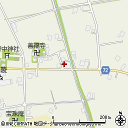 富山県砺波市東中217周辺の地図