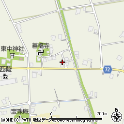 富山県砺波市東中216周辺の地図