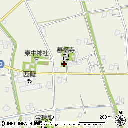 富山県砺波市東中204周辺の地図
