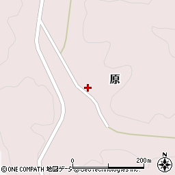 石川県津幡町（河北郡）原（ニ）周辺の地図