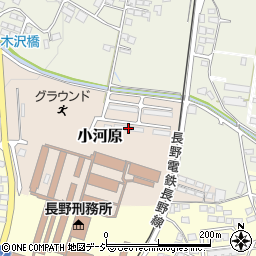 長野刑務所職員宿舎３号棟周辺の地図