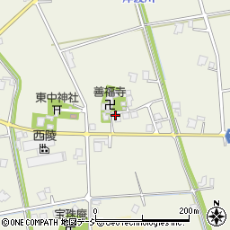 富山県砺波市東中205周辺の地図