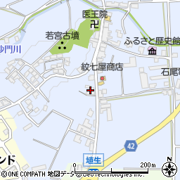 富山県小矢部市埴生637周辺の地図