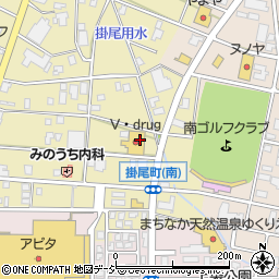 ホームドライ富山　掛尾店周辺の地図