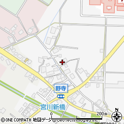 富山県小矢部市野寺162周辺の地図