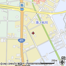 富山県小矢部市島306周辺の地図