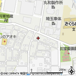 栃木県さくら市氏家1083周辺の地図