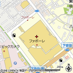 Ｂ．Ｌ．Ｕ．Ｅ．　富山ファボーレ店周辺の地図