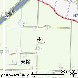 富山県砺波市東保52周辺の地図