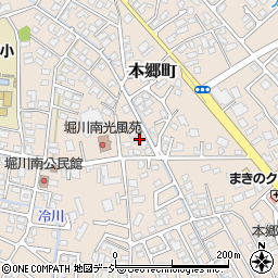 富山県富山市本郷町56-6周辺の地図
