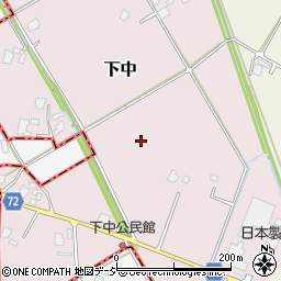 富山県砺波市下中周辺の地図