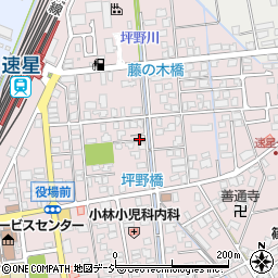 富山県富山市婦中町速星周辺の地図