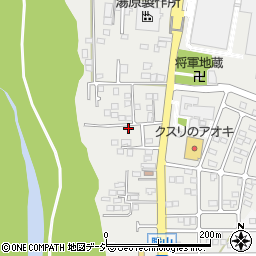 栃木県さくら市氏家1221-5周辺の地図