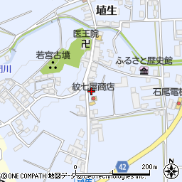 富山県小矢部市埴生644周辺の地図
