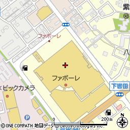 ＢＲＥＥＺＥファボーレ　富山店周辺の地図