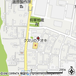 栃木県さくら市氏家1176-6周辺の地図