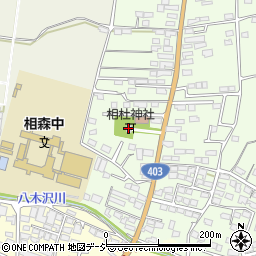 相杜神社周辺の地図