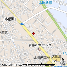 富山県富山市本郷町110-3周辺の地図