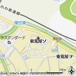 石川県河北郡津幡町東荒屋ソ4-39周辺の地図