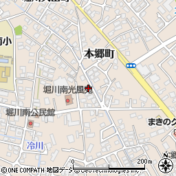 富山県富山市本郷町56-8周辺の地図