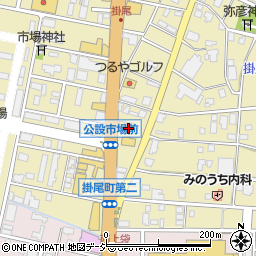 天下一品 富山掛尾店周辺の地図