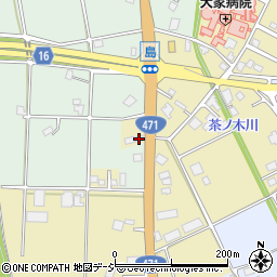 株式会社コデラ　富山営業所周辺の地図