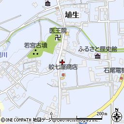 富山県小矢部市埴生650周辺の地図