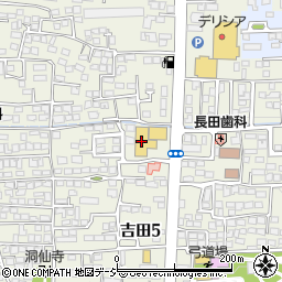 ホンダカーズ長野中央運動公園店周辺の地図