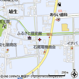 富山県小矢部市埴生278周辺の地図