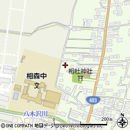 長野県須坂市日滝相森町2100周辺の地図