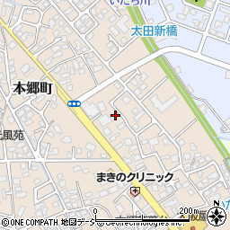 富山県富山市本郷町98-30周辺の地図